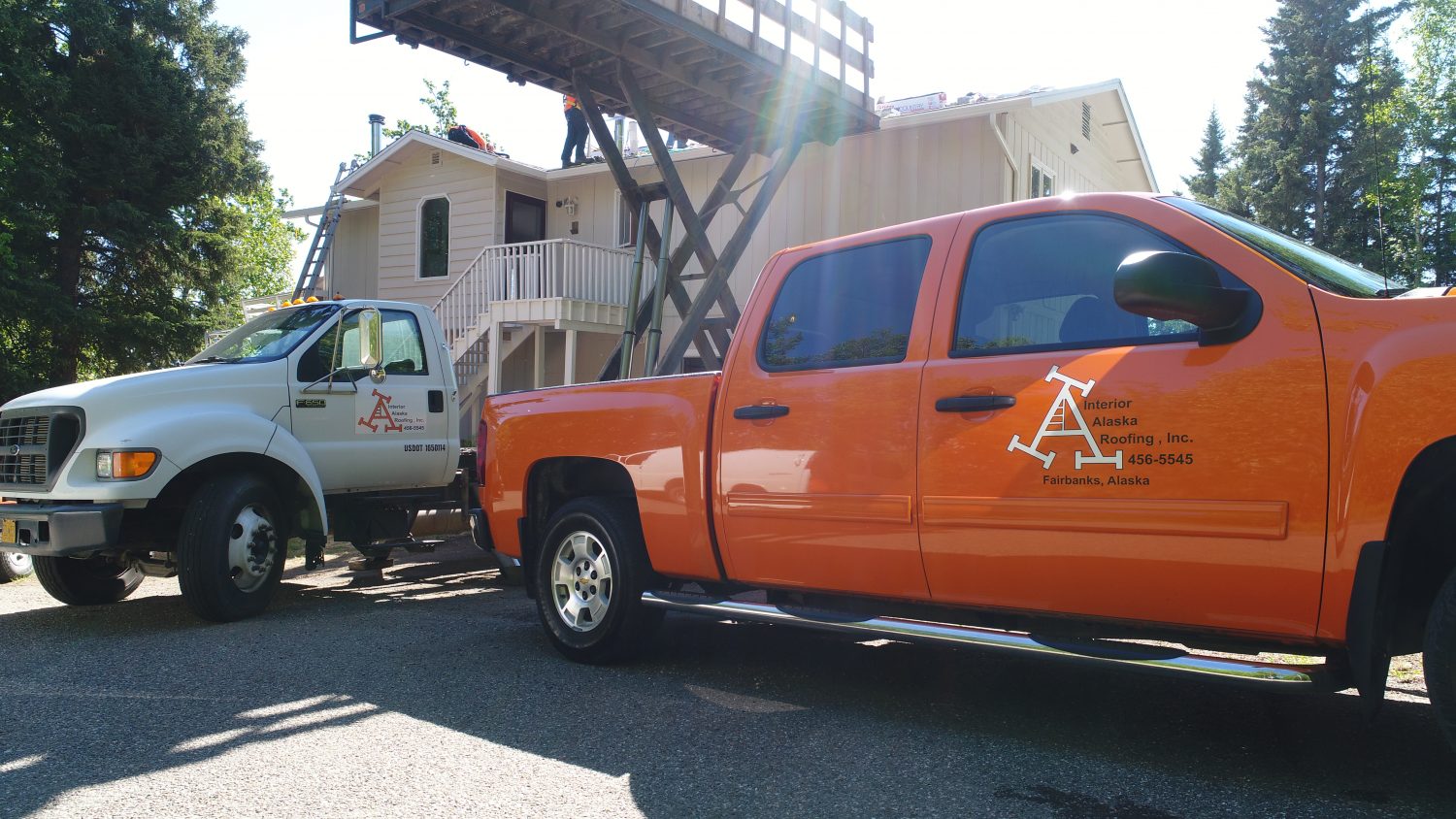 Residential Roofing Interior Alaska Roofing