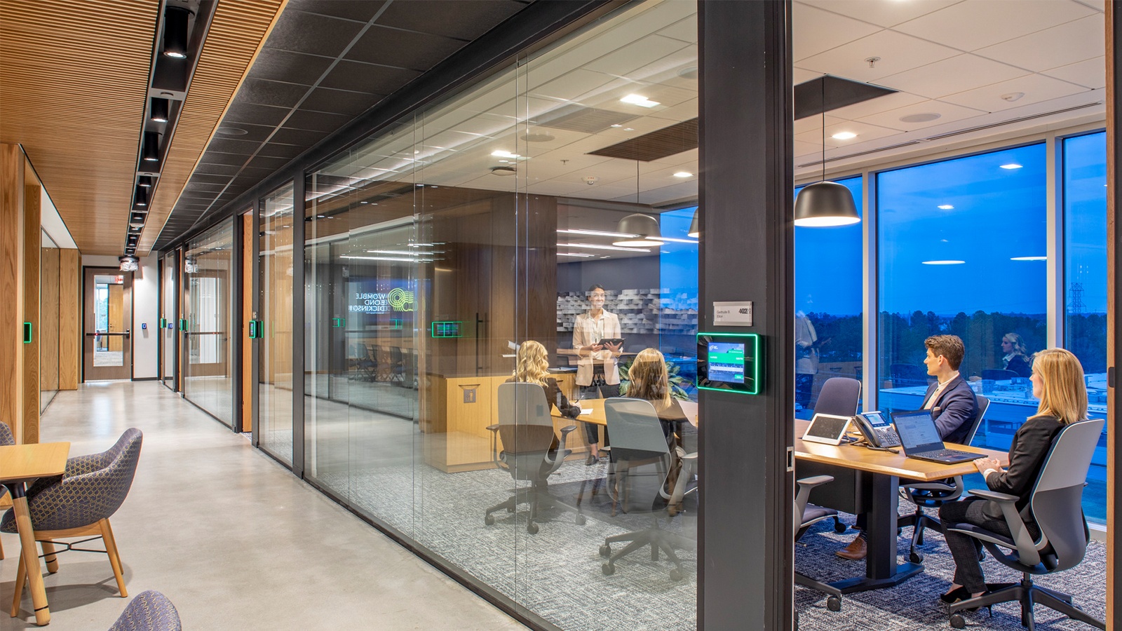 Womble Bond Dickinson Durham IA Interior Architects