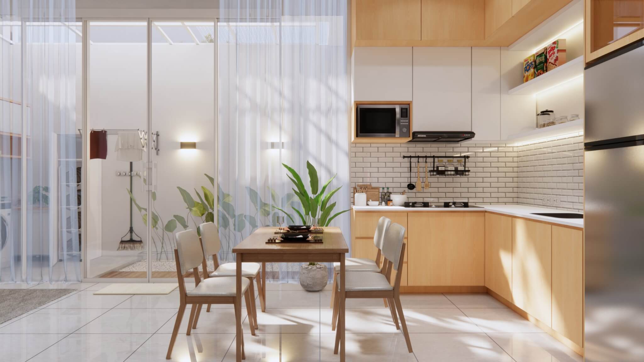 Desain Dapur Minimalis 2x3, Tampilan Minimal dengan Fungsi Maksimal