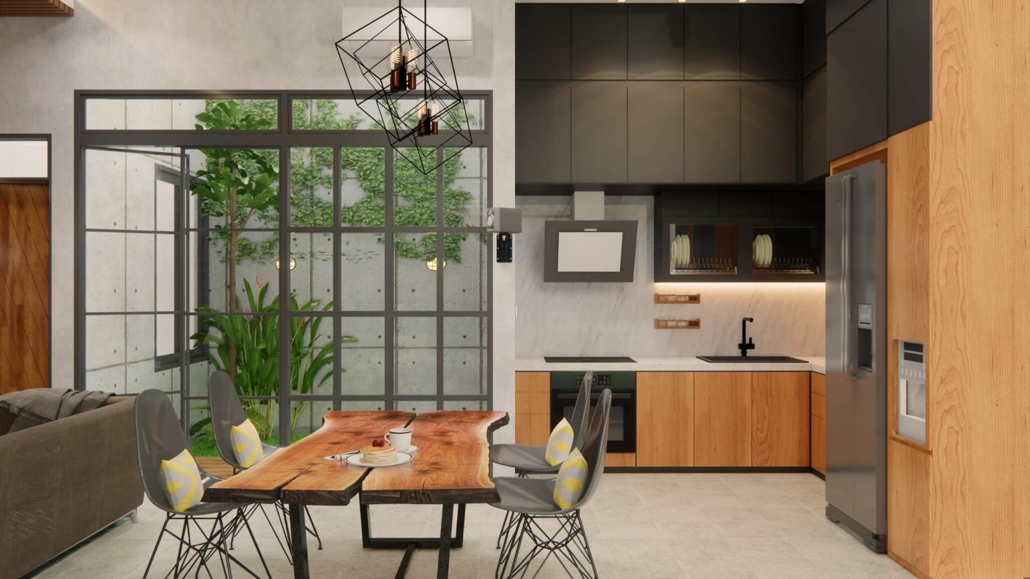 Mengenal Elemen Dasar dan Ciri Khusus Desain Rumah Gaya Industrial
