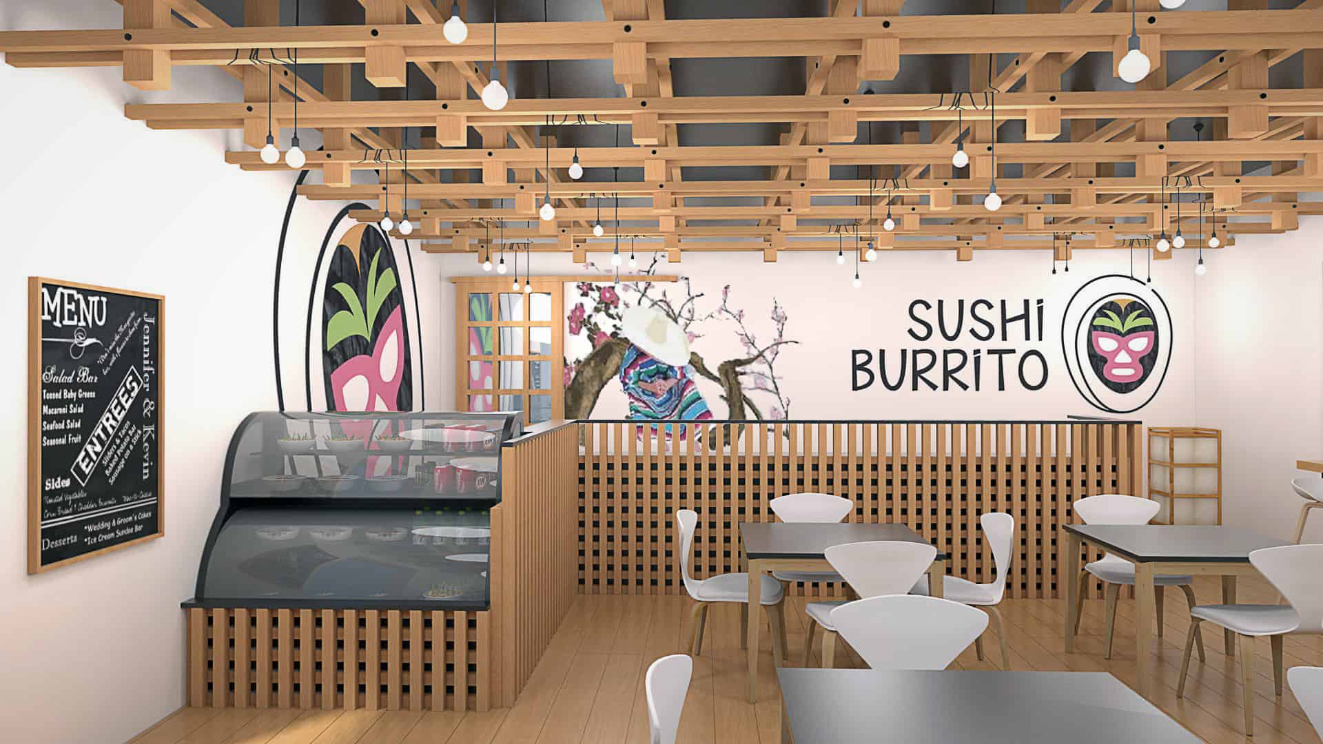sushi restaurant interior design