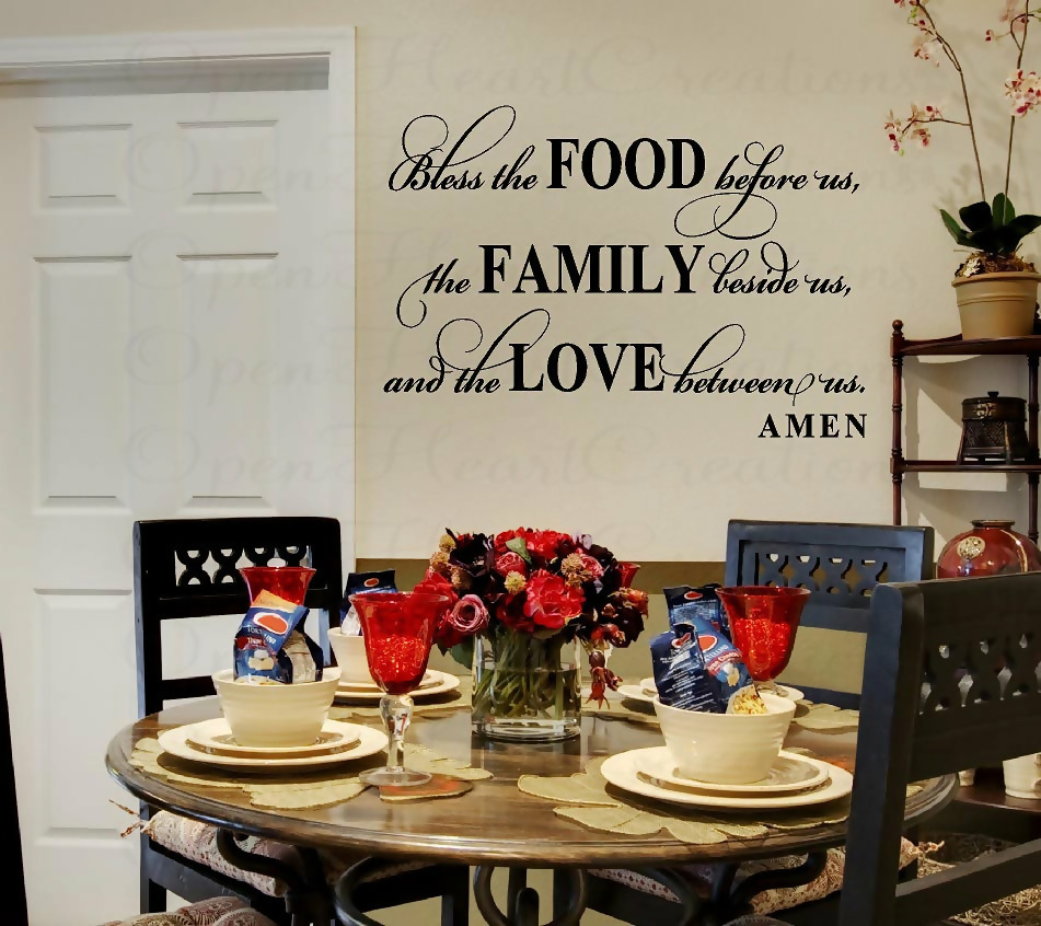Christian Dining Room Wall Decor