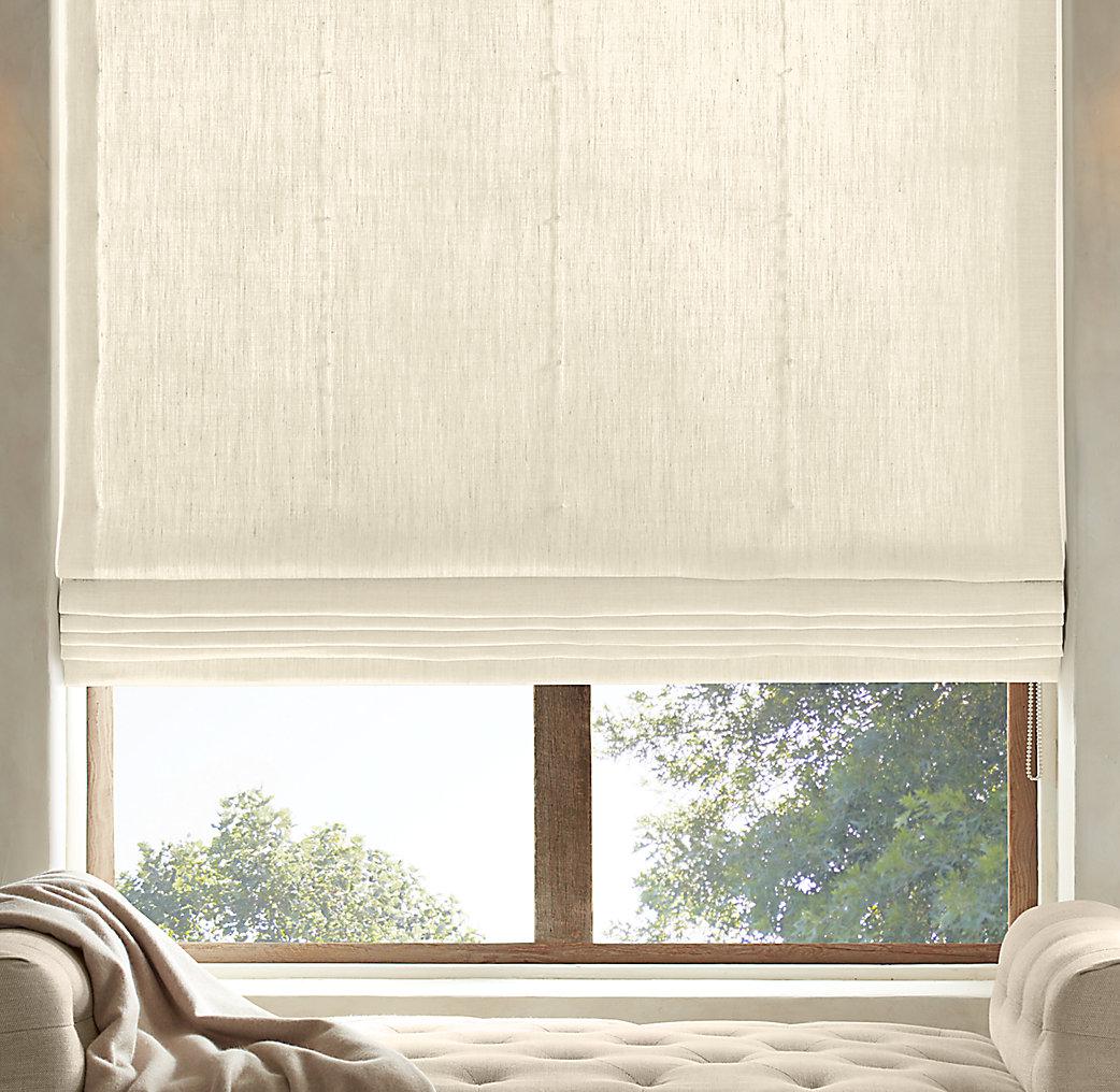 Create a peaceful ambient with Roman shades Interior Design Explained