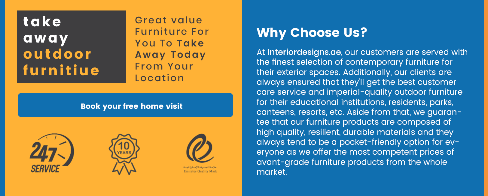 Buy Outdoor Furniture Online in UAE (Up to 50 OFF)