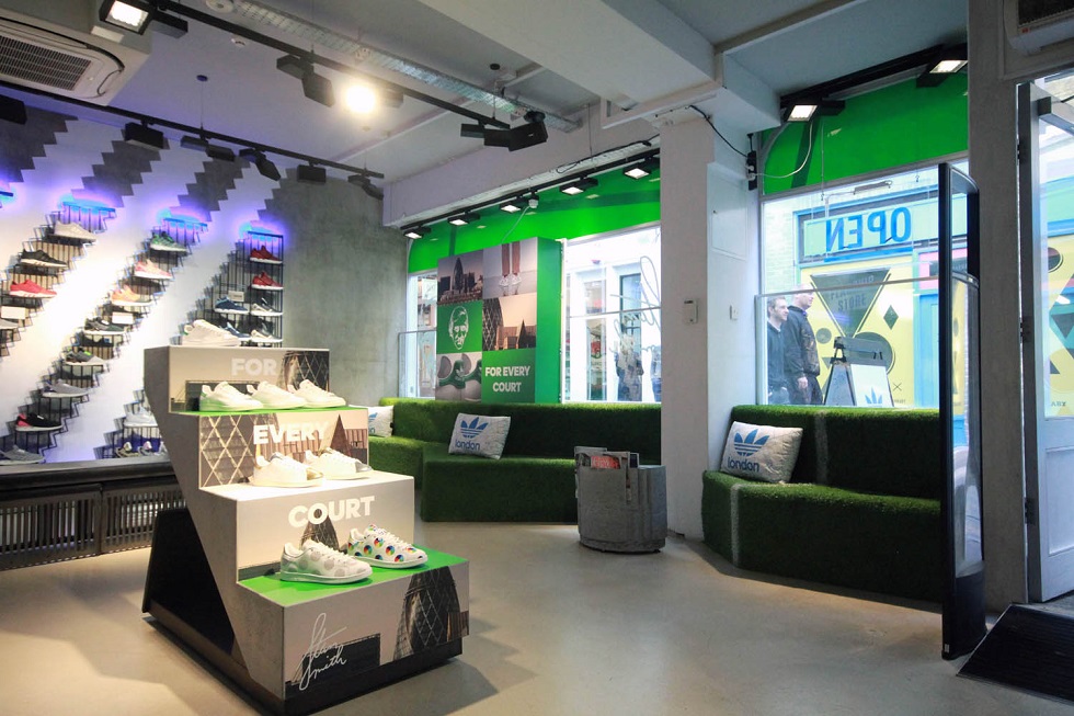 Adidas Originals Flagship Store in London Revamp by StudioXAG