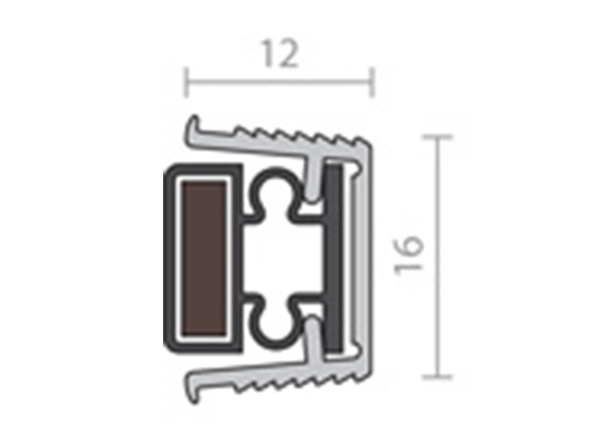 Raven RP65 Astragal Door Seal Interior Effects