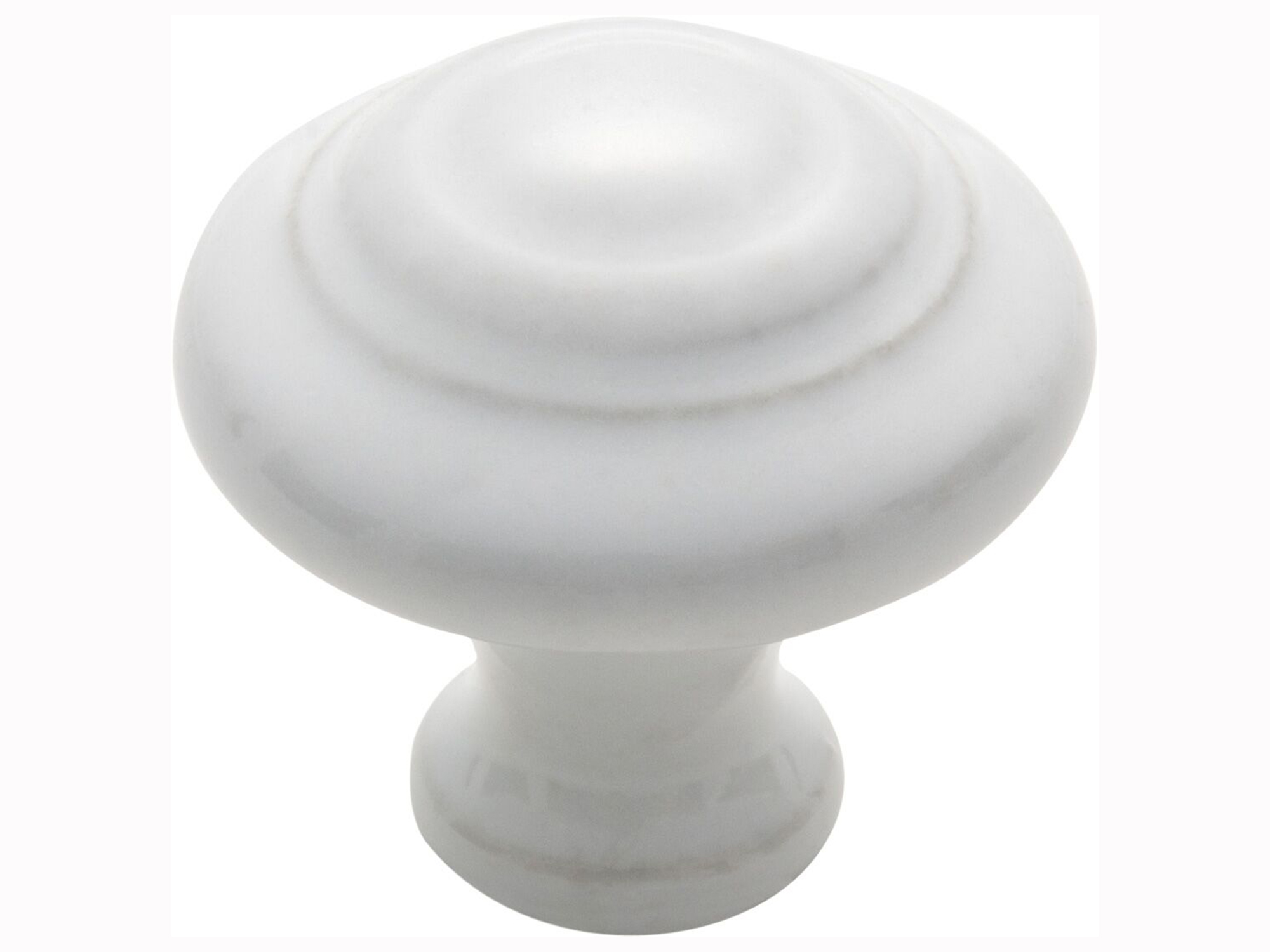  Tradco White Porcelain Cupboard Knob Interior Effects