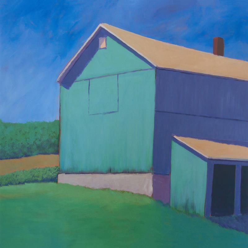 BarnRustic Teal Interior Elements