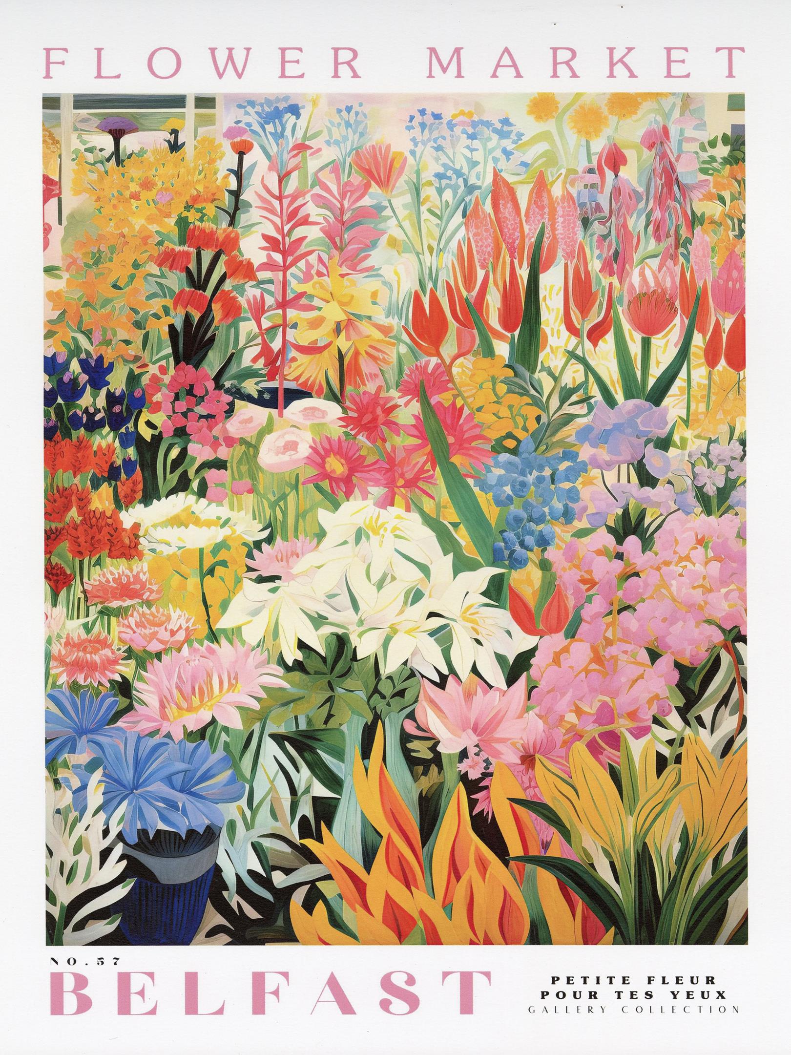 Flower Market Belfast Interior Elements