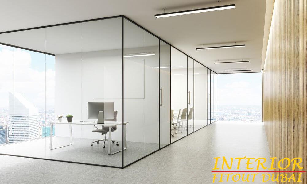 Glass Partitions for Office Buildings Dubai, Abu Dhabi & UAE