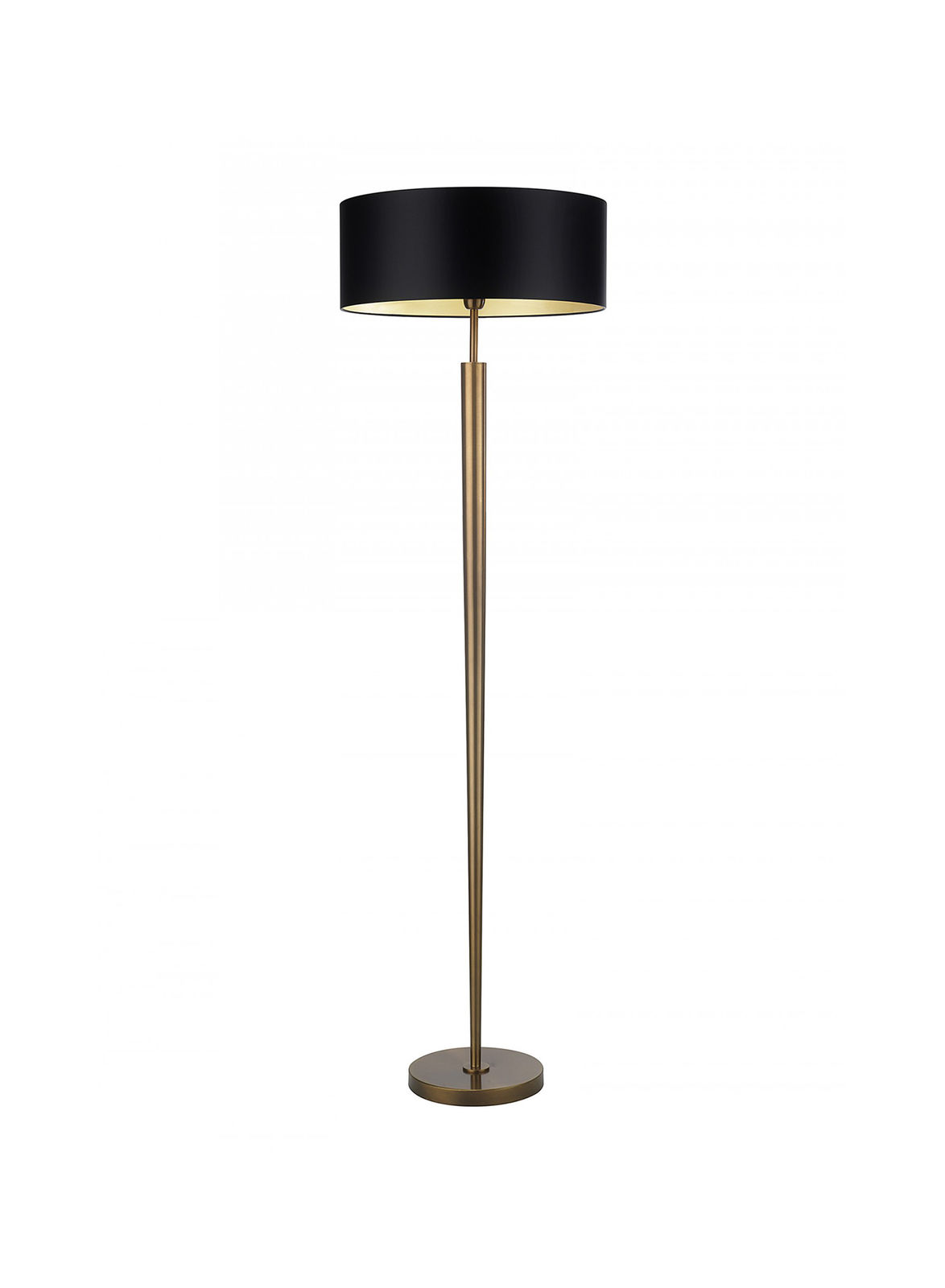 Antique Brass Floor Lamp Interiors of Chiswick