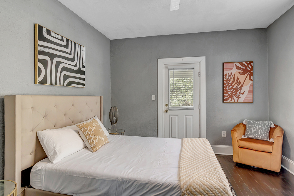 Silver Street AirBnb Upstairs Interior Design & Home Staging