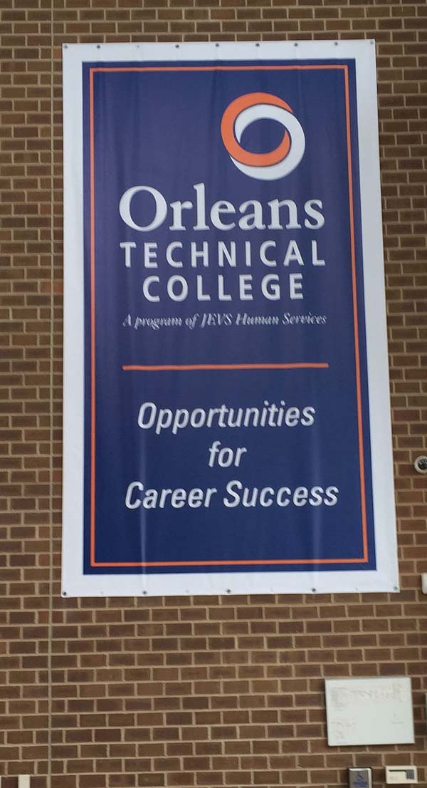 Orleans Technical College Large Banner Interior Tech