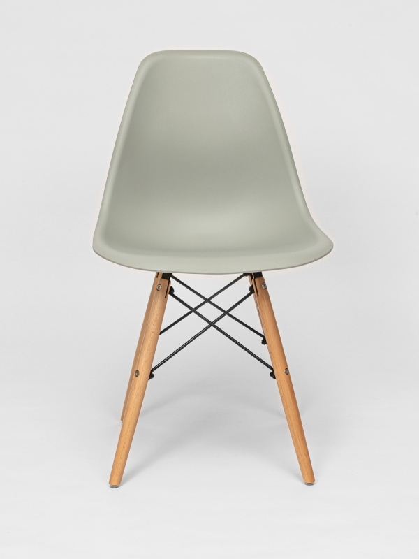 Стул Eames Style DSW серый для кухни купить недорого в Интерио