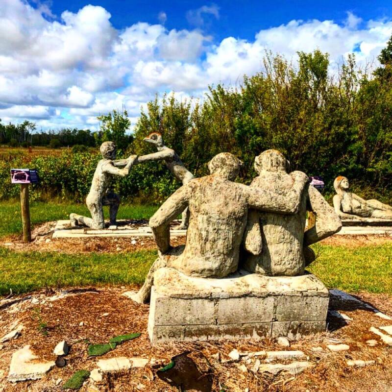 Interlake Tourism Lemiez Statues