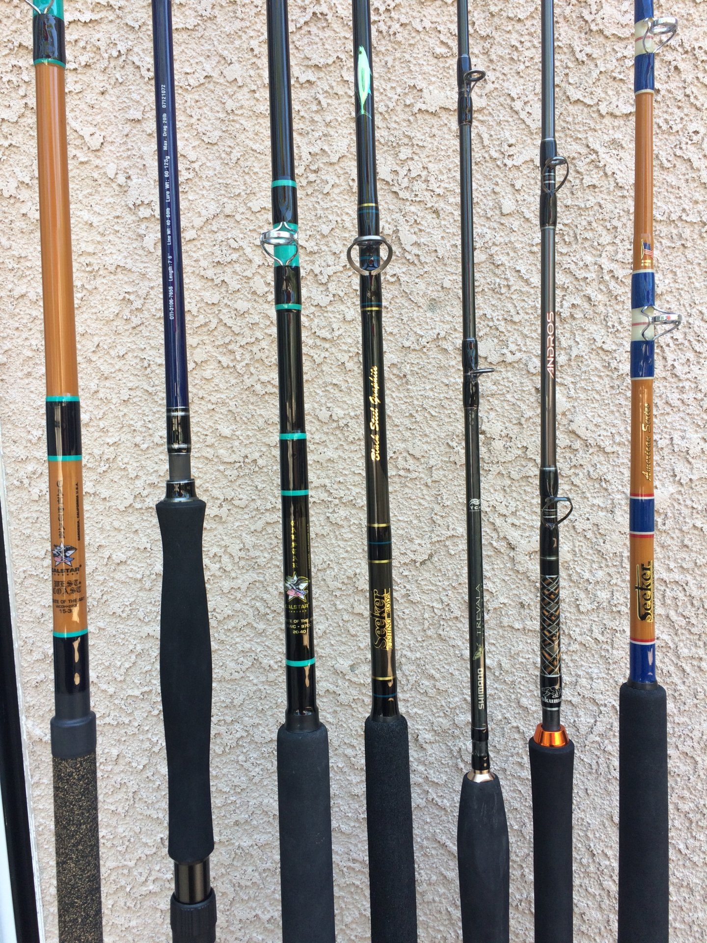 Rods for sale OTI, Calstar, Seeker, Shimano Saltwater Fishing Forums