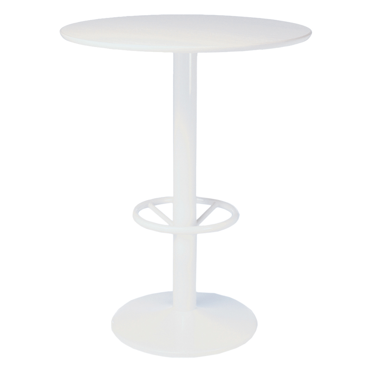 WHITE ORION SNACK TABLE Ø 60 INTERNATION MODULING