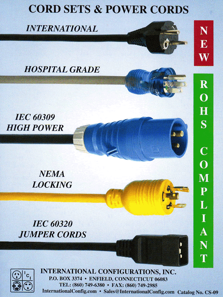 Download Power Cord Catalog Power Cords NEMA Cords International