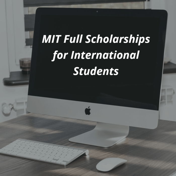 MIT Scholarships Unveiling Opportunities