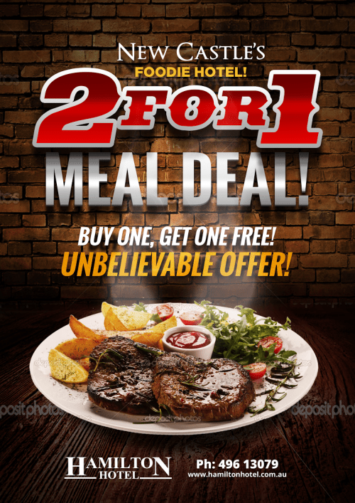 2 for 1 Meal Deal Marketing Direct