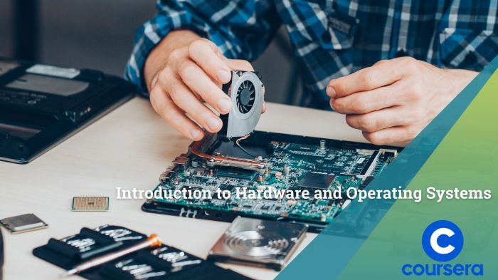 Coursera: Introduction to Hardware and Operating Systems - Internet of ... Is operating system hardware or software