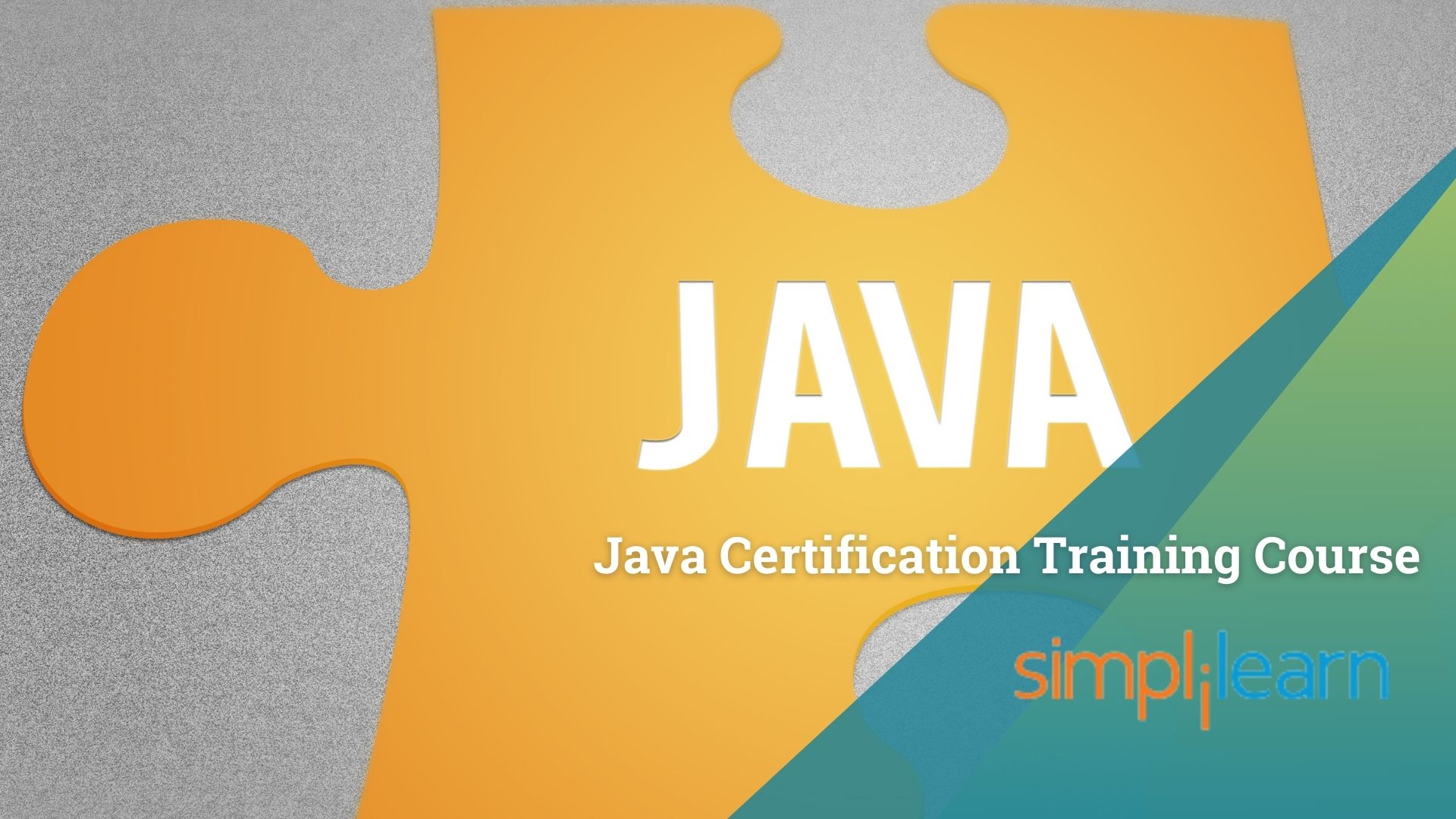 SimpliLearn Java Certification Training Course of Learning