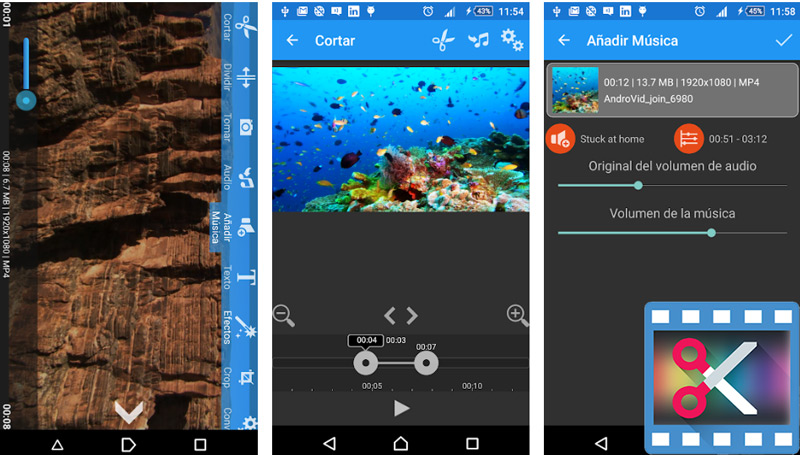 10 MEJORES APPs para Cortar Vídeos Android / iOS 】Lista 2021