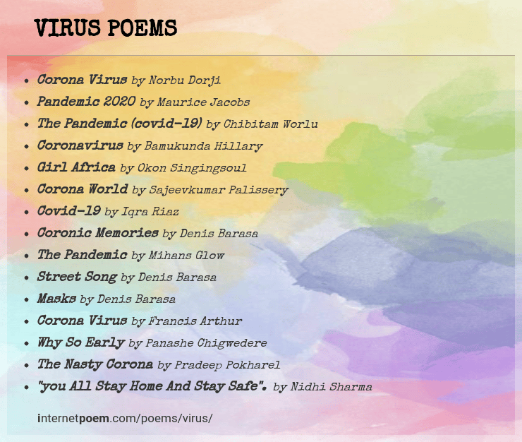 Virus Poems