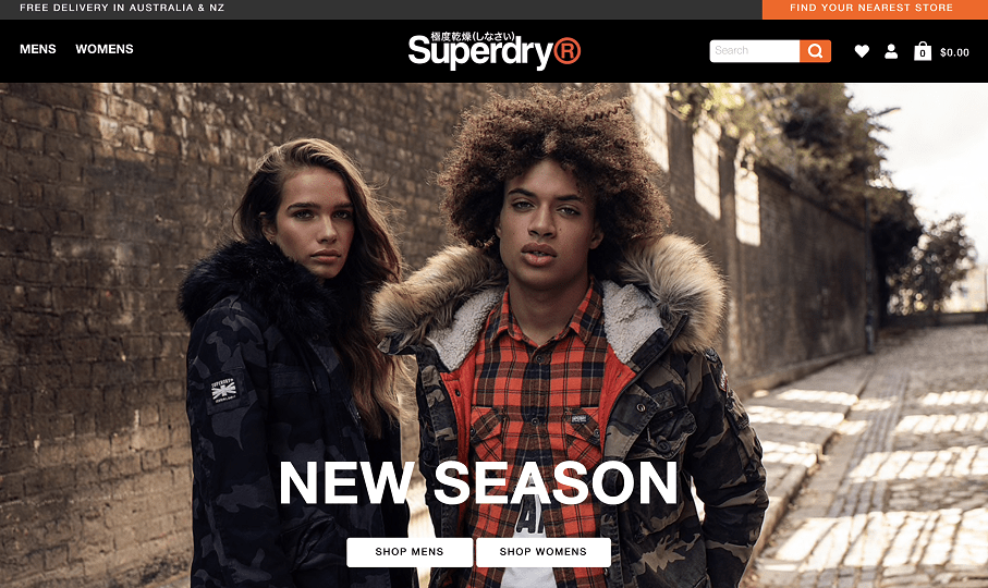 Superdry launches local site Retailing