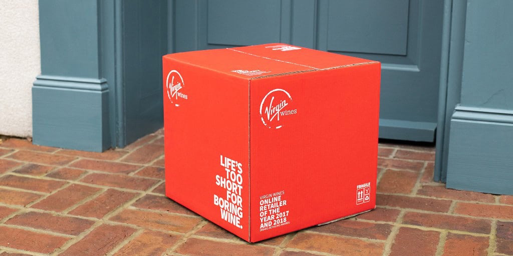 Virgin Wines cuts packaging and improves shipping for carbon neutral