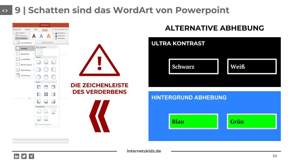 Powerpoint Hintergrund Dezent