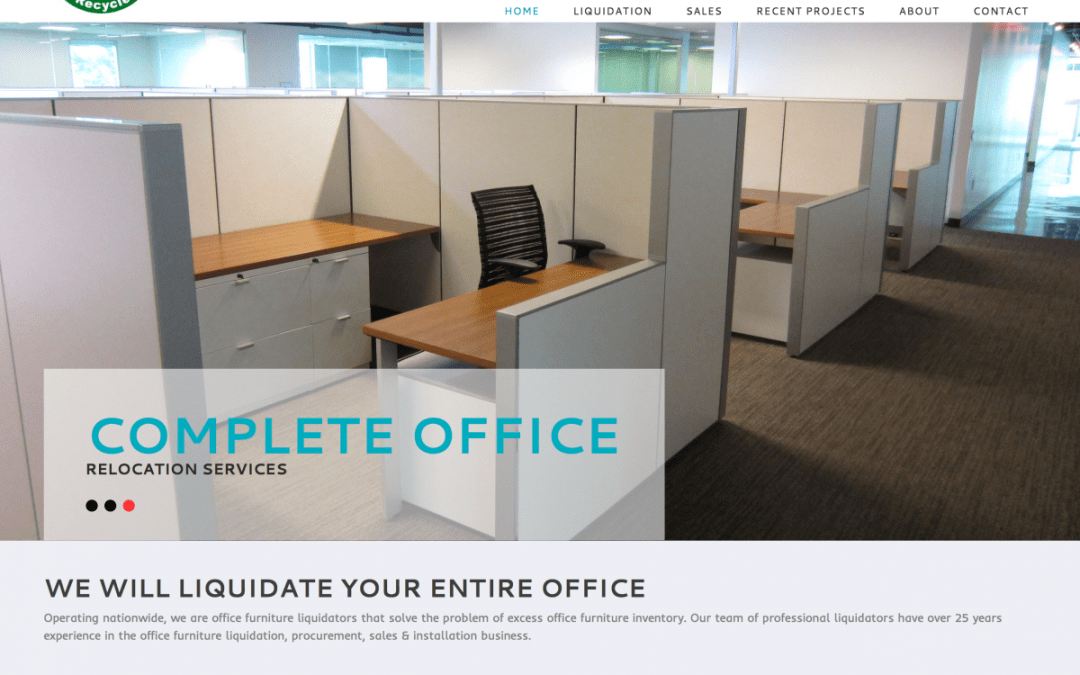 Office Furniture Liquidators Professional site Design in Minden Nevada