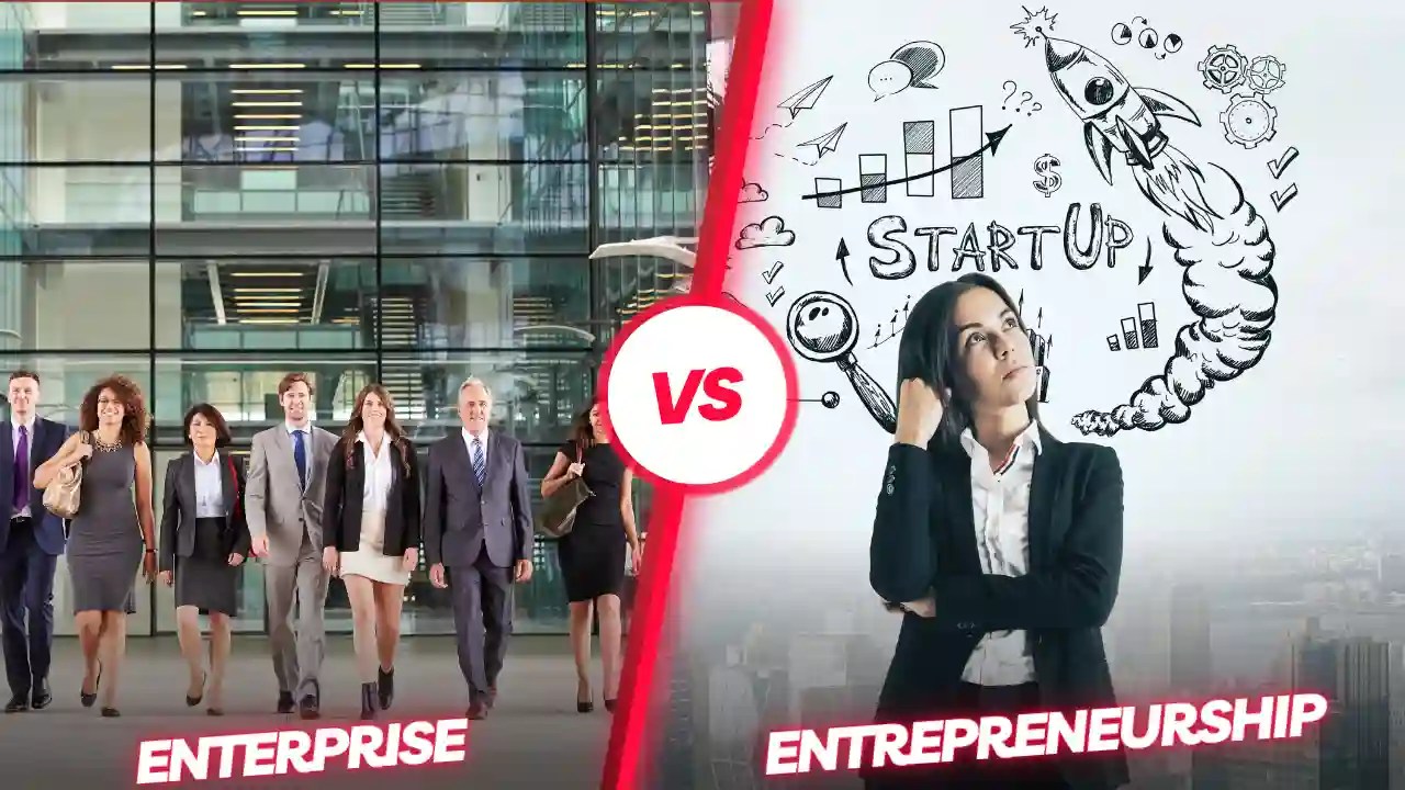 Understanding the Difference Enterprise vs Entrepreneurship