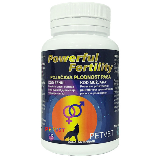 Fertility supplement for dogs InterPet Vet ltd
