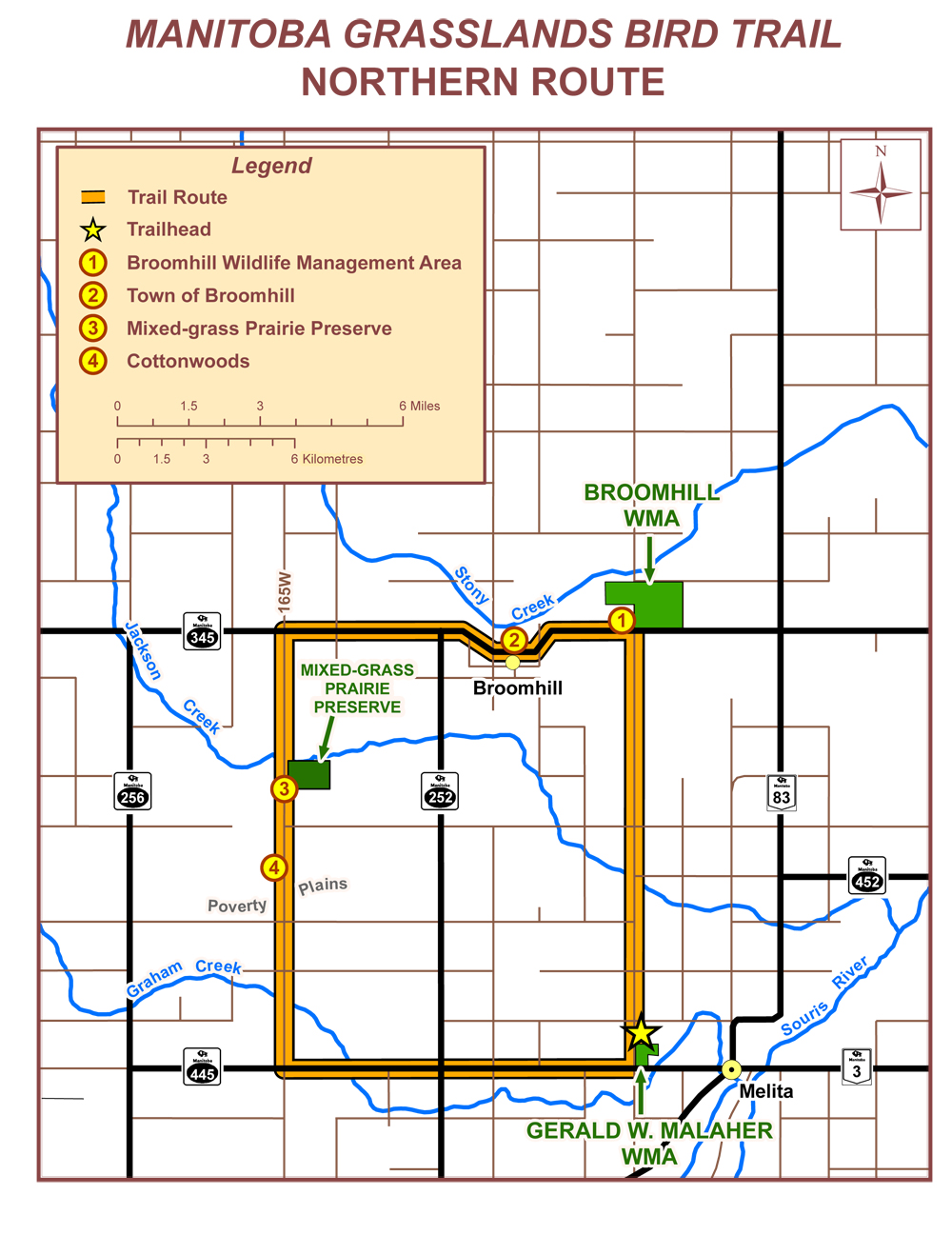 Manitoba Grassland Birding Trail S.Dangerfield Interpretive Planning