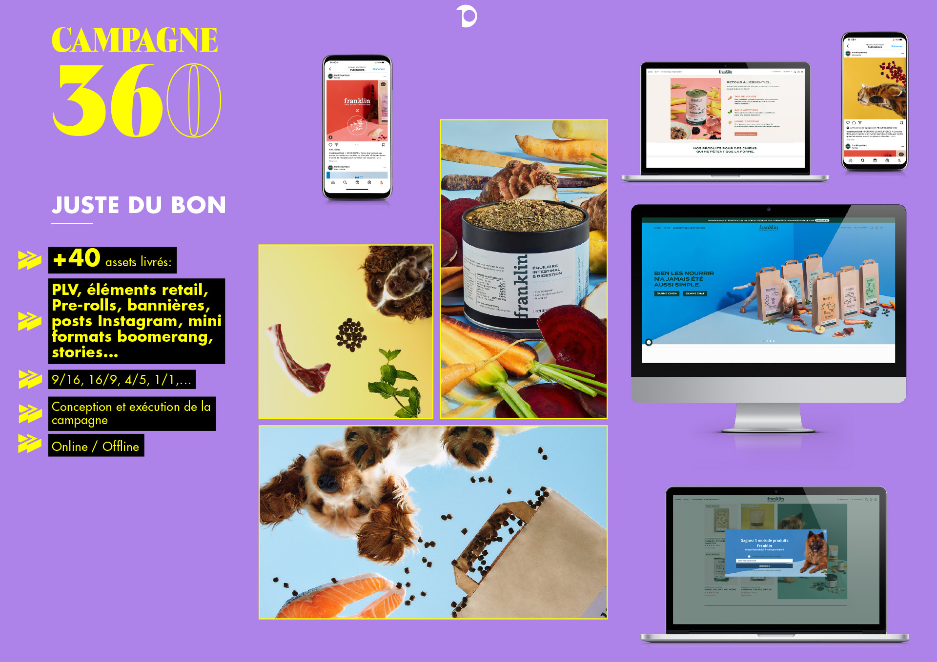 FRANKLIN PET FOOD Agence Interruption