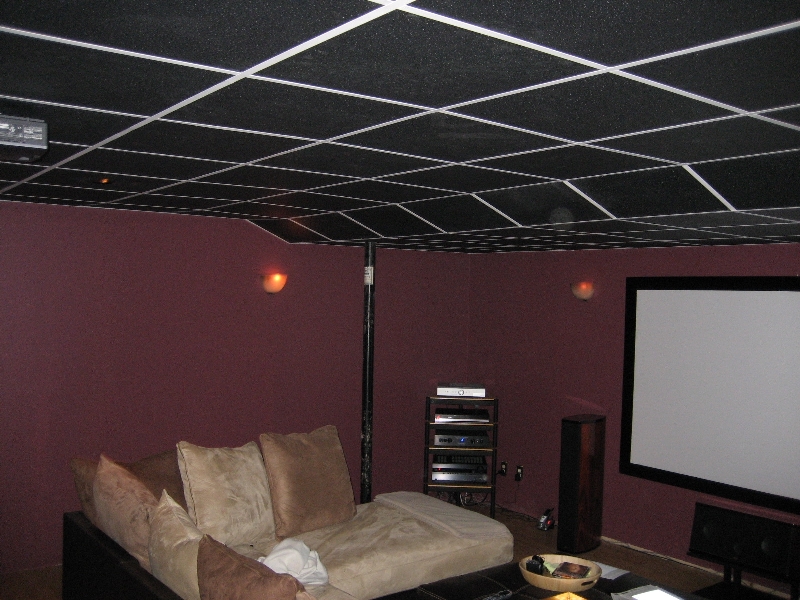 How To Paint Ceiling Tiles Black Shelly Lighting