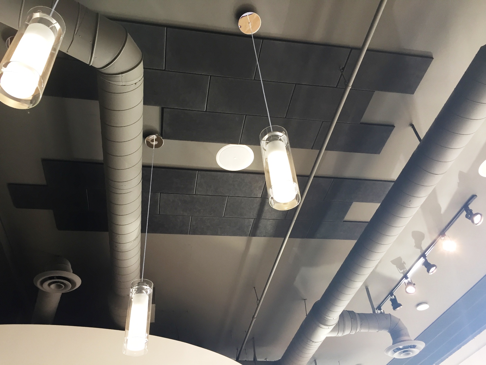 GlueUp Acoustical Ceiling Panels Sounds Panels White