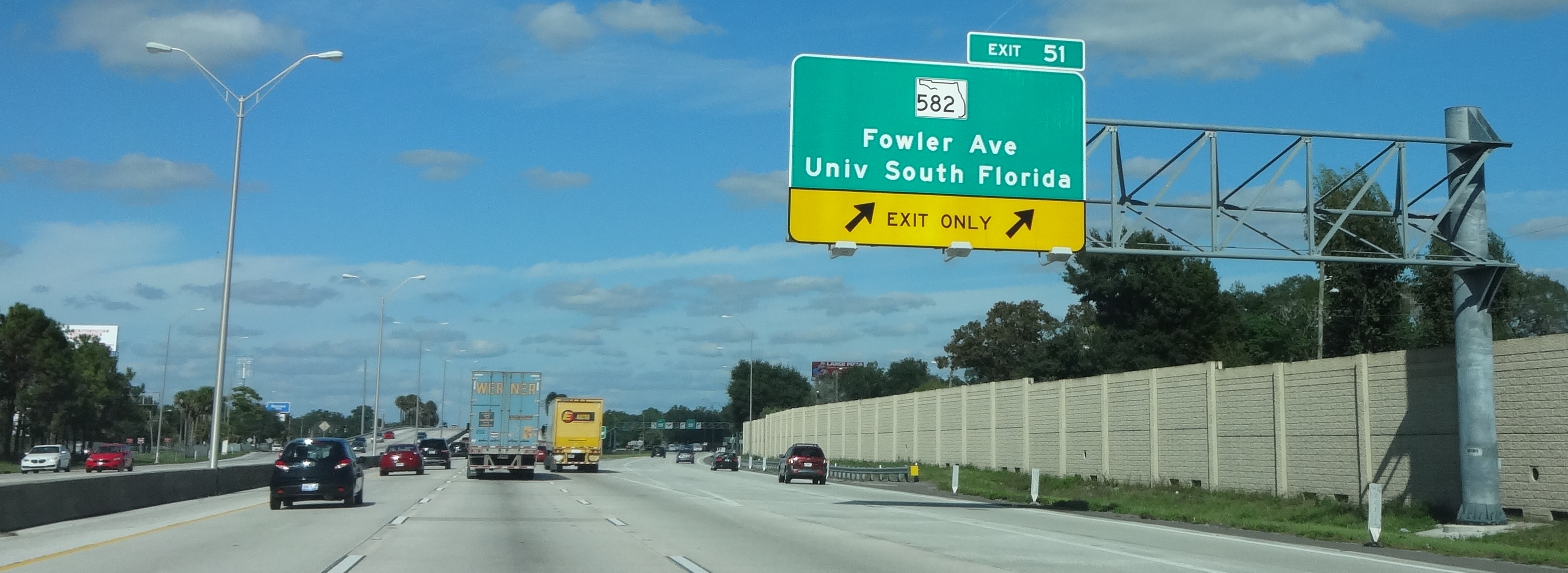 Exit 51 Fowler Avenue