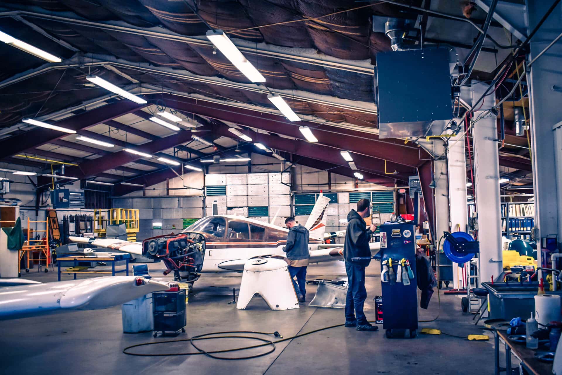 Aircraft Maintentance at Robertson Airport Interstate Aviation