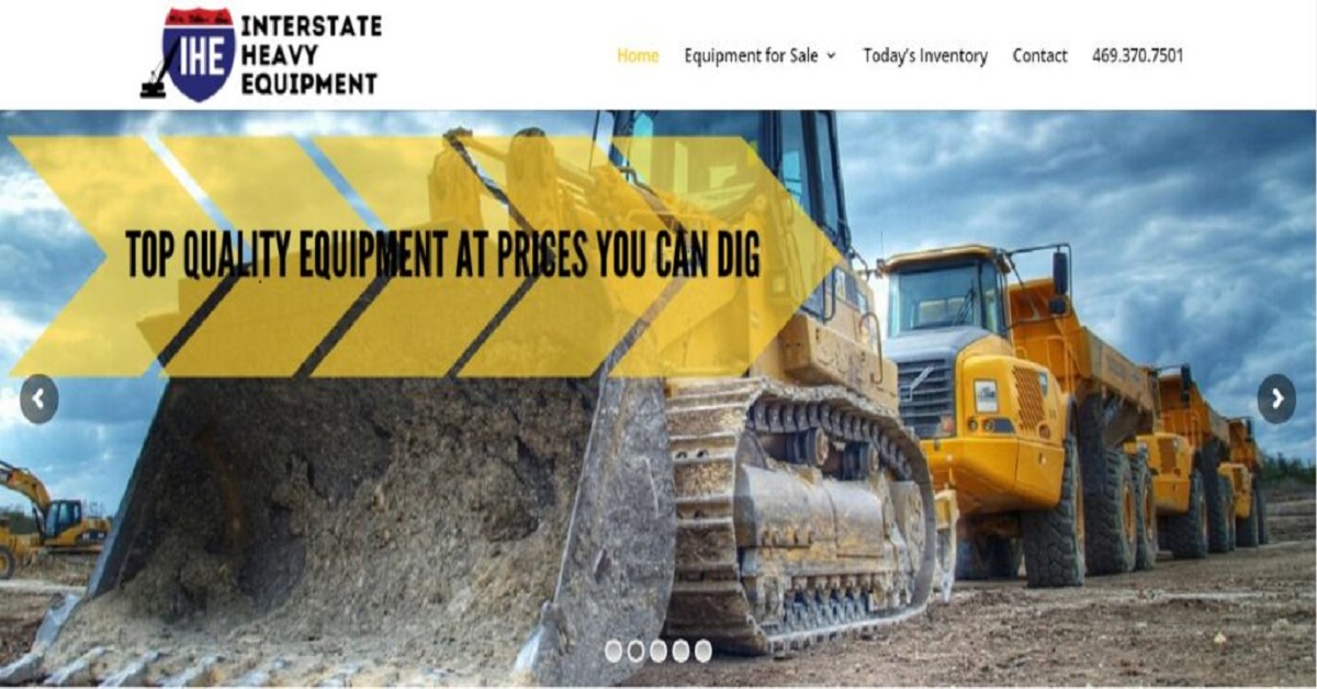 Who Sell Heavy Equipment Interstate Heavy Equipment