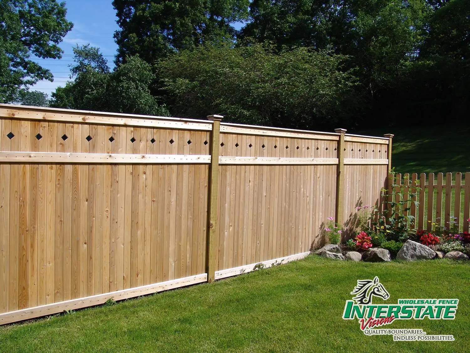 Double Sided Utah Fences Interstate Wholesale Fence