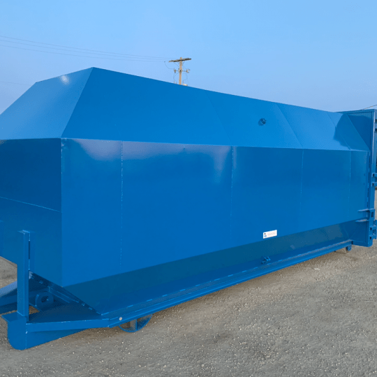 Roll Off Compactor Receiver Container Intersteel