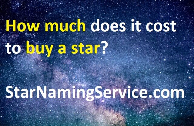 How much does it cost to buy a star name⭐ 🥇 Interstellarium Buy
