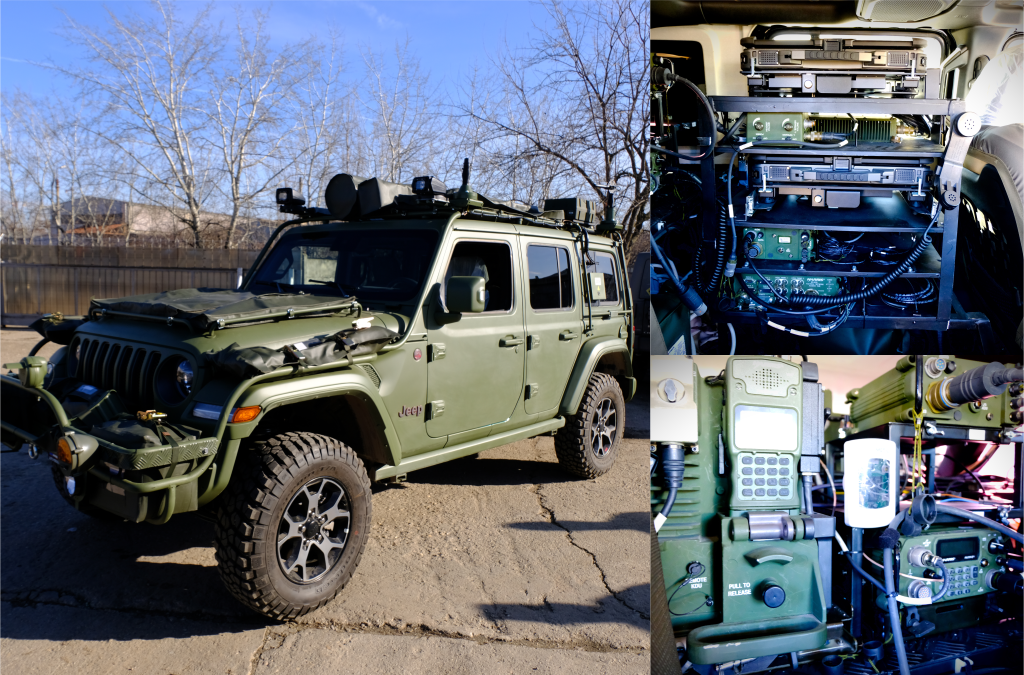 Harris 400W Frequencyhopping radio special vehicle Interactive Group