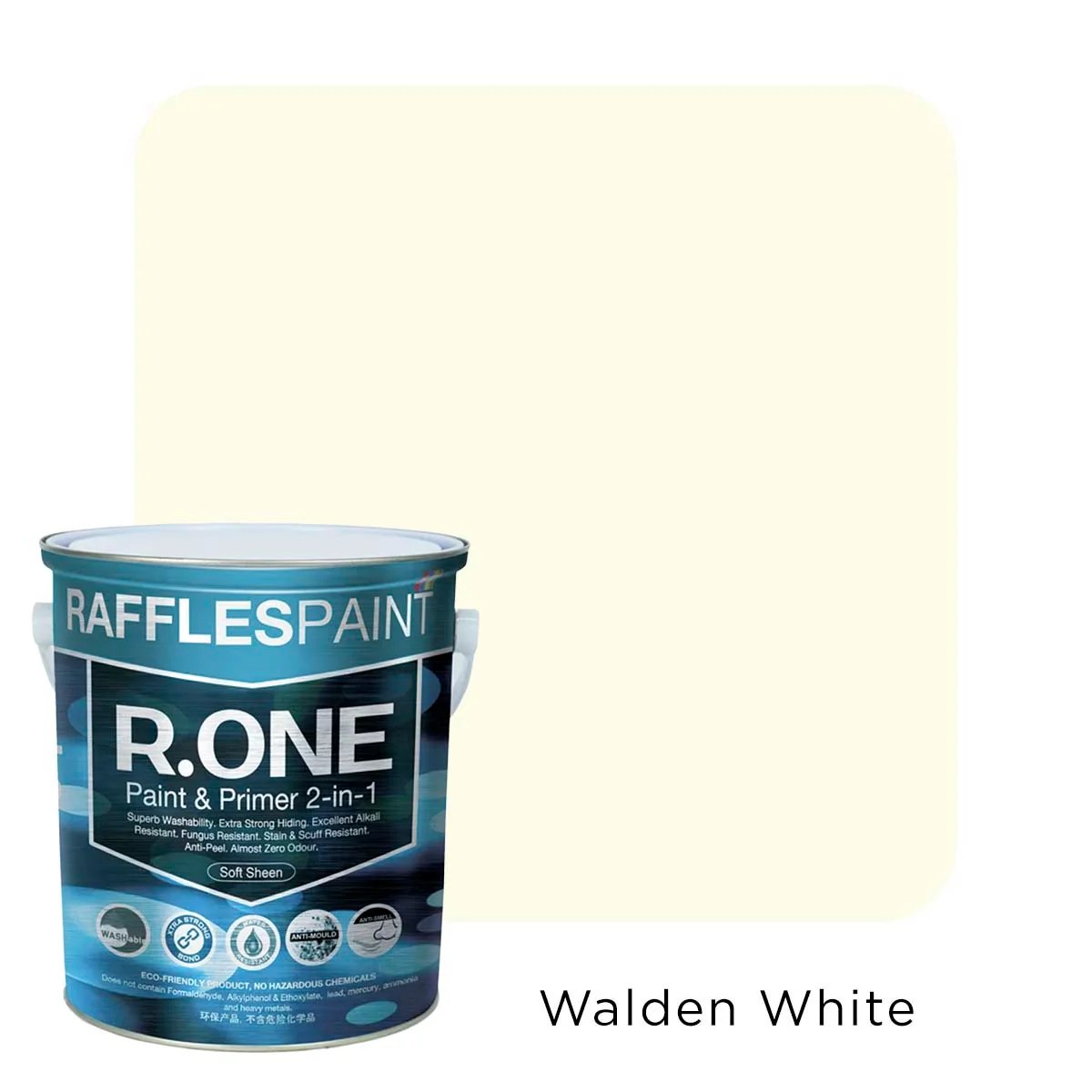 Raffles Paint R.ONE (All Popular Colours) Intertech Hardware Singapore