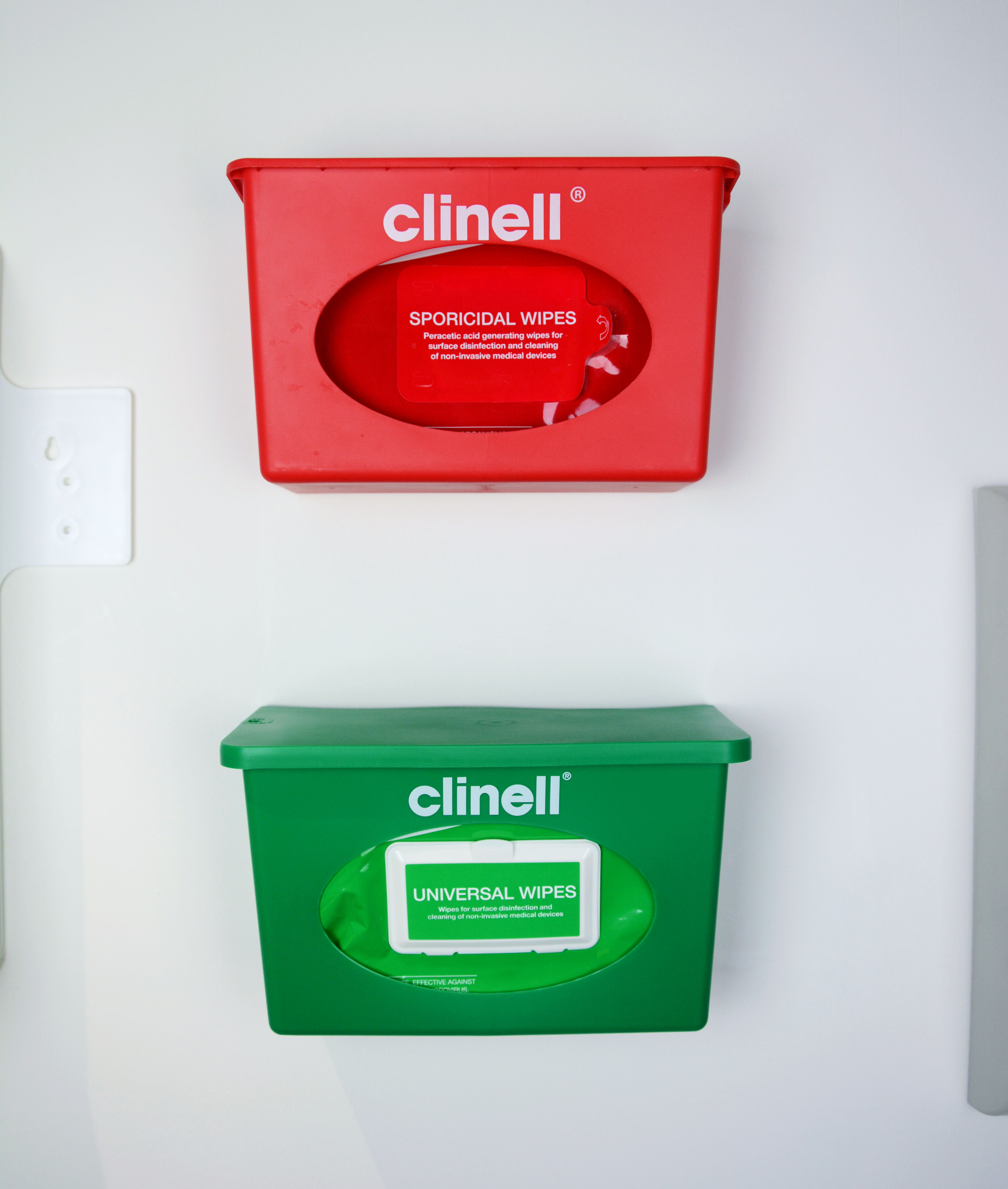 Clinell Wall Mounted Dispenser Lids Intertex PPE Intertex PPE