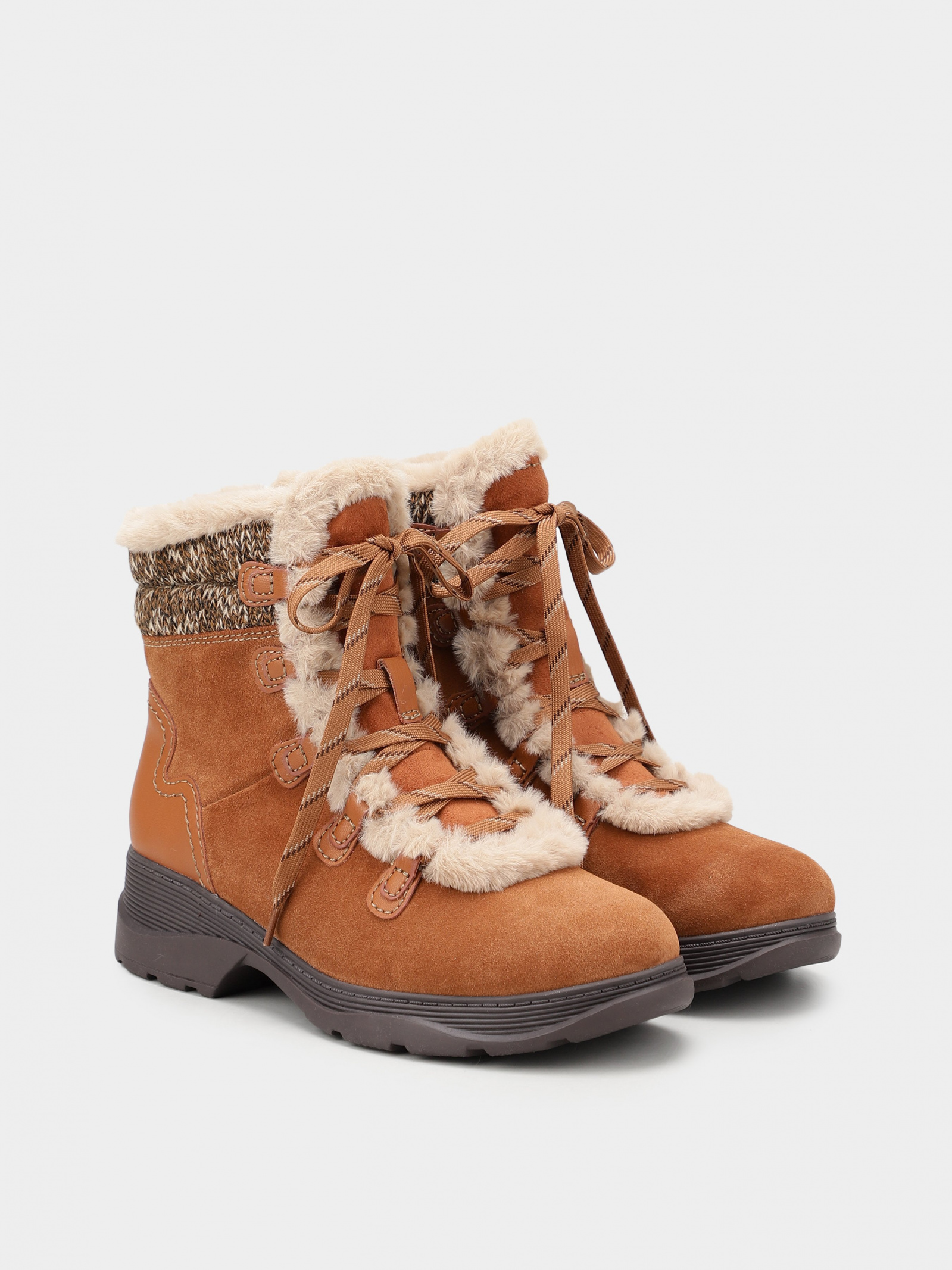 Черевики Clarks Aveleigh Edge 26167661 для жінок, колір Коричневый
