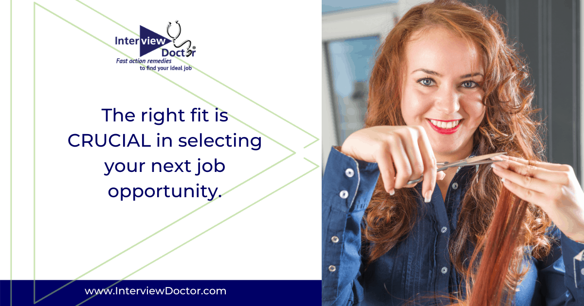 Finding the right fit in your next job search