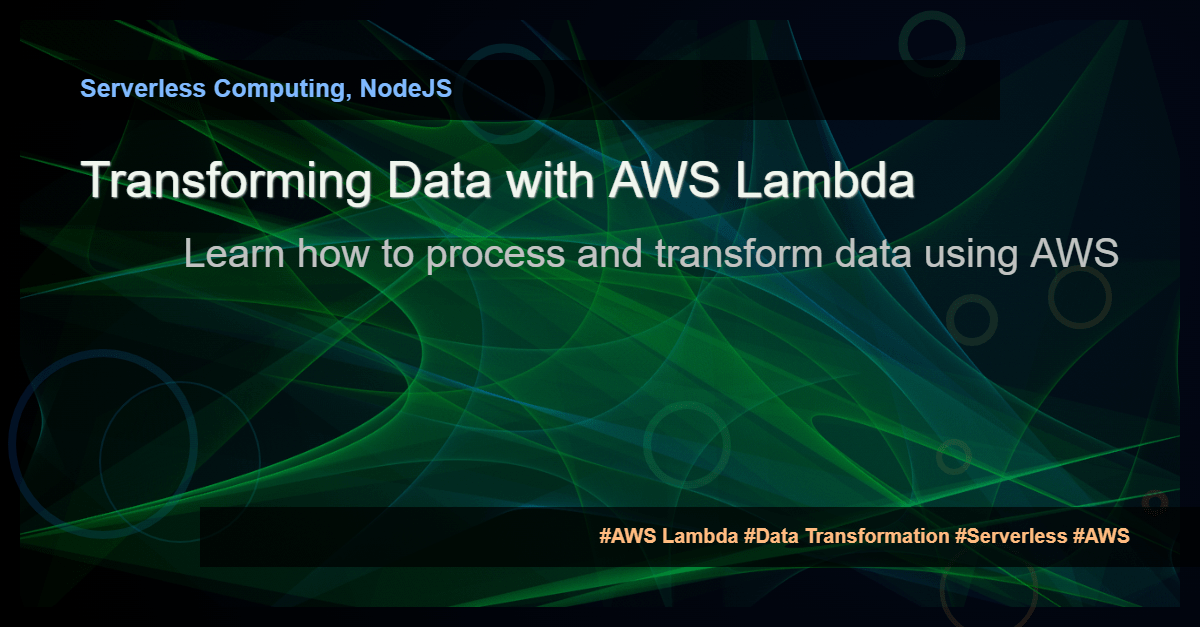 AWS Lambda Data Transformation Example Interviewer.Live